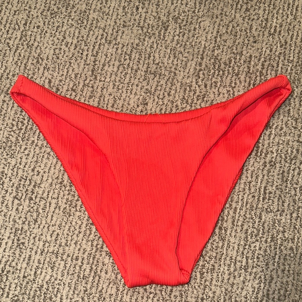 Kulani Kinis Watermelon Ribbed Bikini Bottom